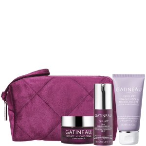 Gatineau Defi Lift - 3D Toned Cream 50ml + 3D-V Firming Serum 30ml + Firming Neck & Décolleté Gel 50ml + Pouch