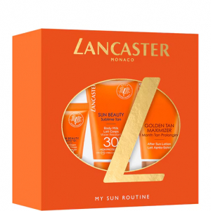 Lancaster Sun Beauty - Body Milk SPF30 50ml + Golden Tan Maximizer 50ml + Sun Protective Fluid SPF30 3ml