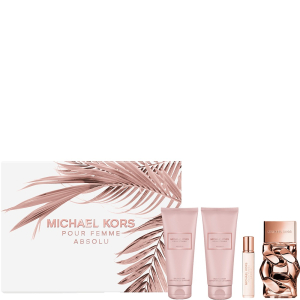 Michael Kors Pour Femme Absolu - Eau de Parfum 100ml + Travel Spray 10ml + Shower Gel 100ml + Body Lotion 100ml