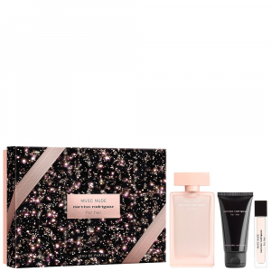 Narciso Rodriguez For Her Musc Nude - Eau de Parfum 100ml + Body Lotion 50ml + Travel Spray 10ml