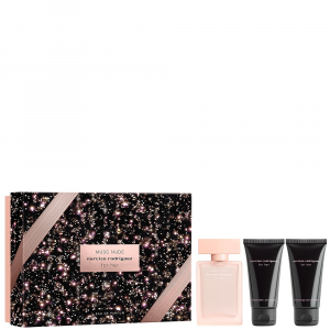 Narciso Rodriguez For Her Musc Nude - Eau de Parfum 50ml + Body Lotion 50ml + Shower Gel 50ml