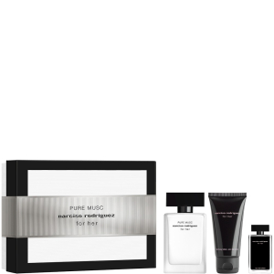 Narciso Rodriguez For Her Pure Musc - Eau de Parfum 50ml + Body Lotion 50ml + Eau de Toilette Miniatuur 7.5ml