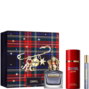Jean Paul Gaultier Scandal Pour Homme - Eau de Toilette (Refillable) 100ml + Travel Spray 10ml + Deodorant Spray 150ml