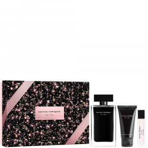 Narciso Rodriguez For Her - Eau de Toilette 100ml + Body Lotion 50ml + Travel Spray 10ml