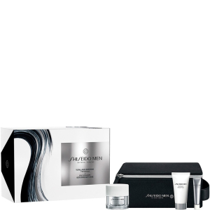 Shiseido Men - Total Revitalizer Cream 50ml + Face Cleanser 30ml + Total Revitalizer Eye 5ml + Pouch (Uitverkoop)