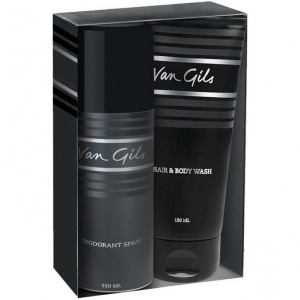 Van Gils Strictly For Men - Showergel 150ml + Deodorant Spray 150ml