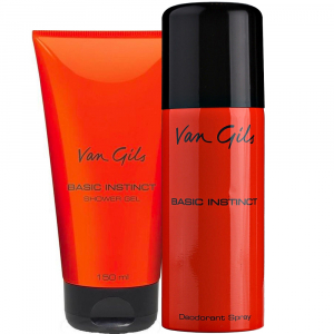Van Gils Basic Instinct - Showergel 150ml + Deodorant Spray 150ml