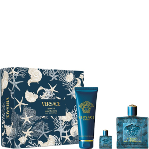 Versace Eros - Eau de Toilette 100ml + Miniatuur 5ml + Shower Gel 150ml