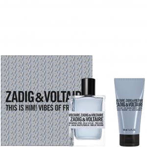 Zadig & Voltaire This is Him! Vibes Of Freedom - Eau de Toilette 50ml + Shower Gel 50ml